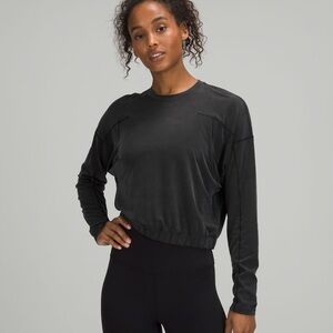 lululemon athletica Softstream Black Long Sleeve Tee